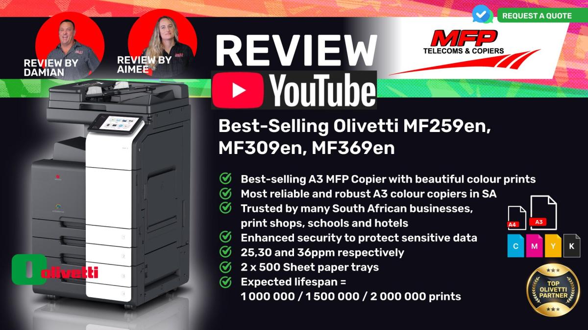 Olivetti MF369 - Youtube Review