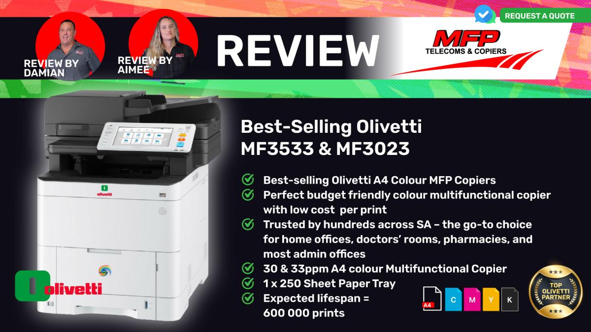 Olivetti MF3024 - Youtube Review