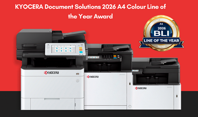 Kyocera Wins 2026 A4 Colour Line of the Year Award from Keypoint Intelligence