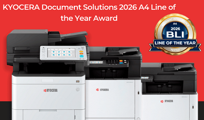 Kyocera Wins 2026 A4 Line of the Year Award from Keypoint Intelligence